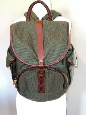 Hartmann Tweed & Leather Trim Travel Backpack